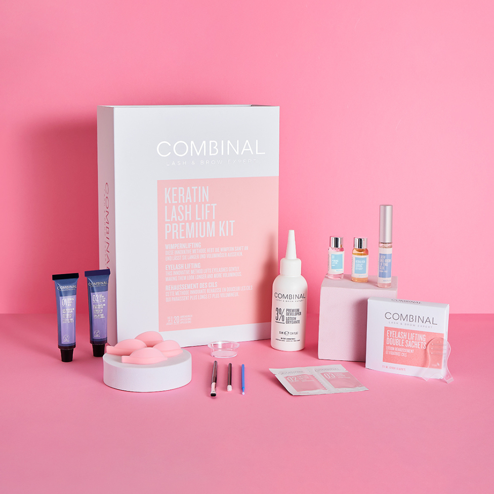 Kit premium keratin lash lift- Kit 20 poses