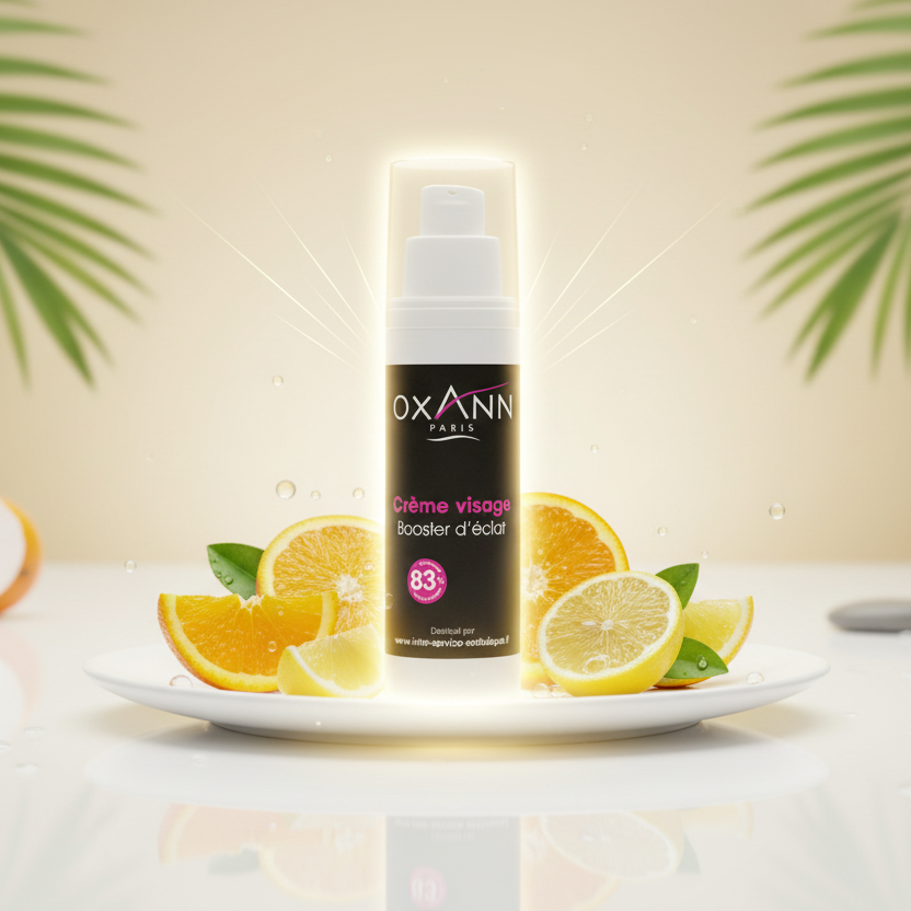 Crème booster d'éclat visage jour