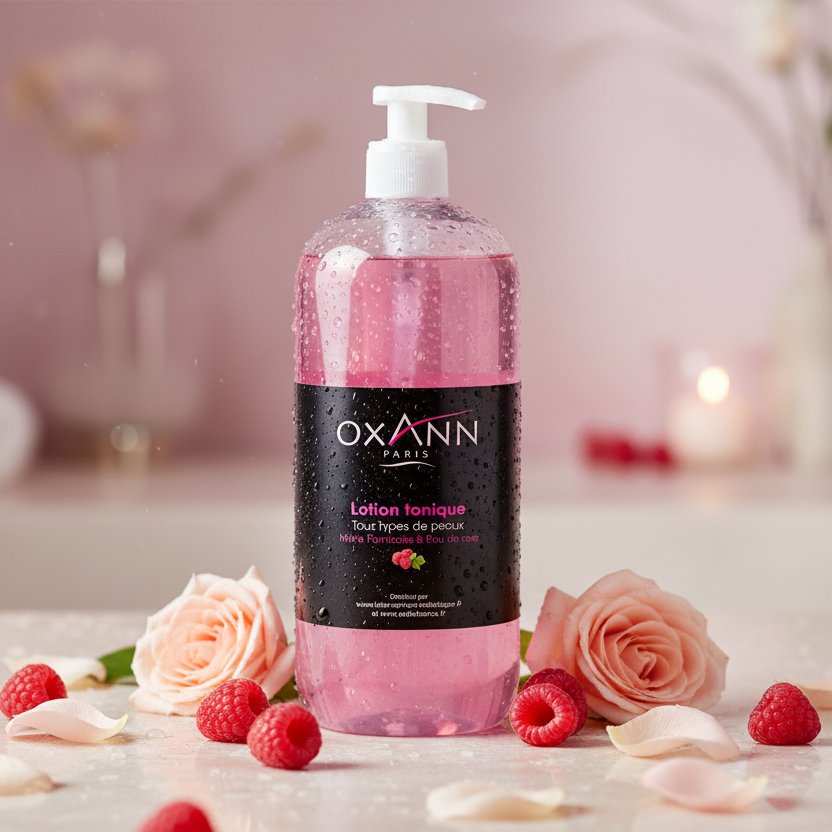 Lotion framboise peaux mixtes