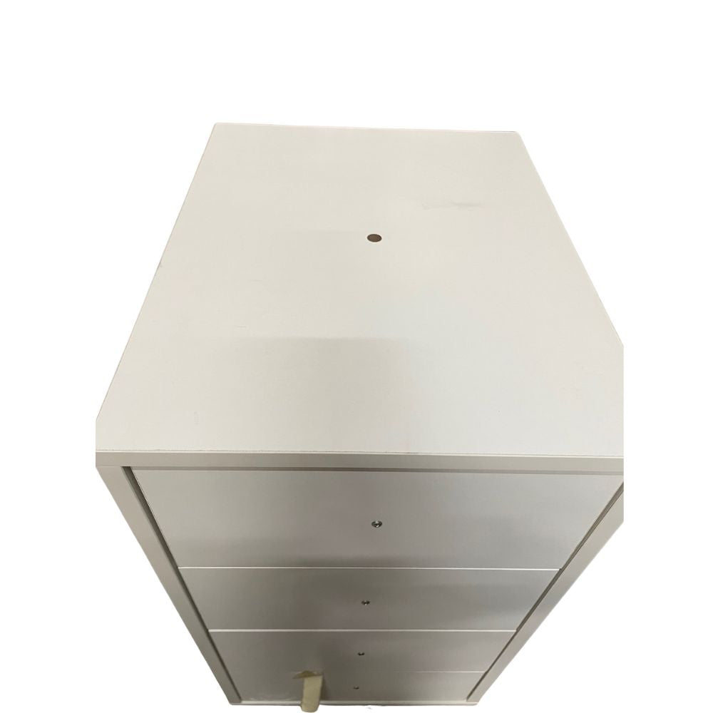 Commode bois 4 tiroirs wengé