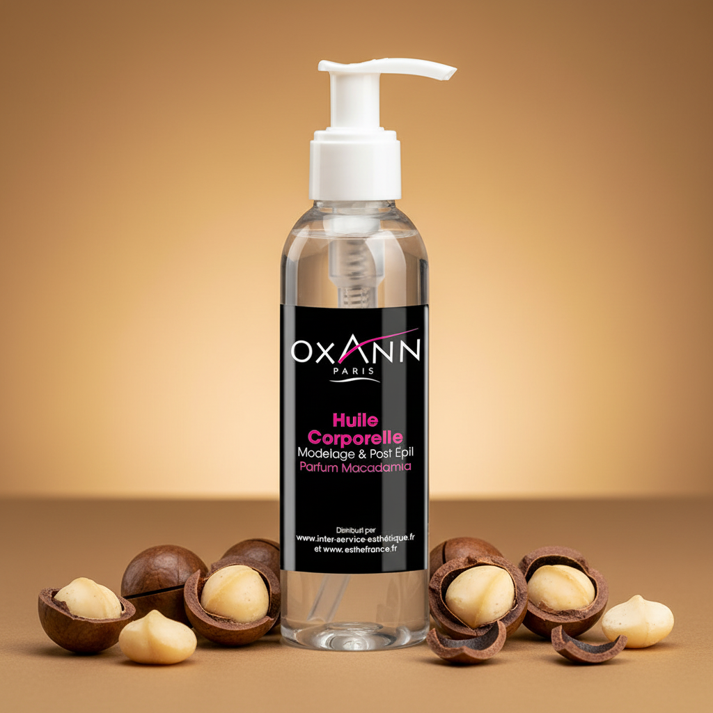 Huile de modelage macadamia - 150 ml