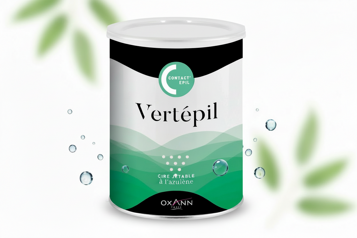 Cire Vertépil avec bandes pot 800g