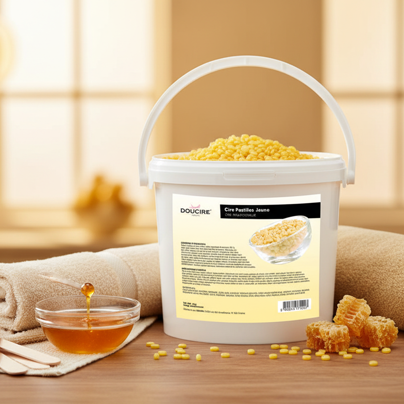 Cire pastille traditionnelle jaune