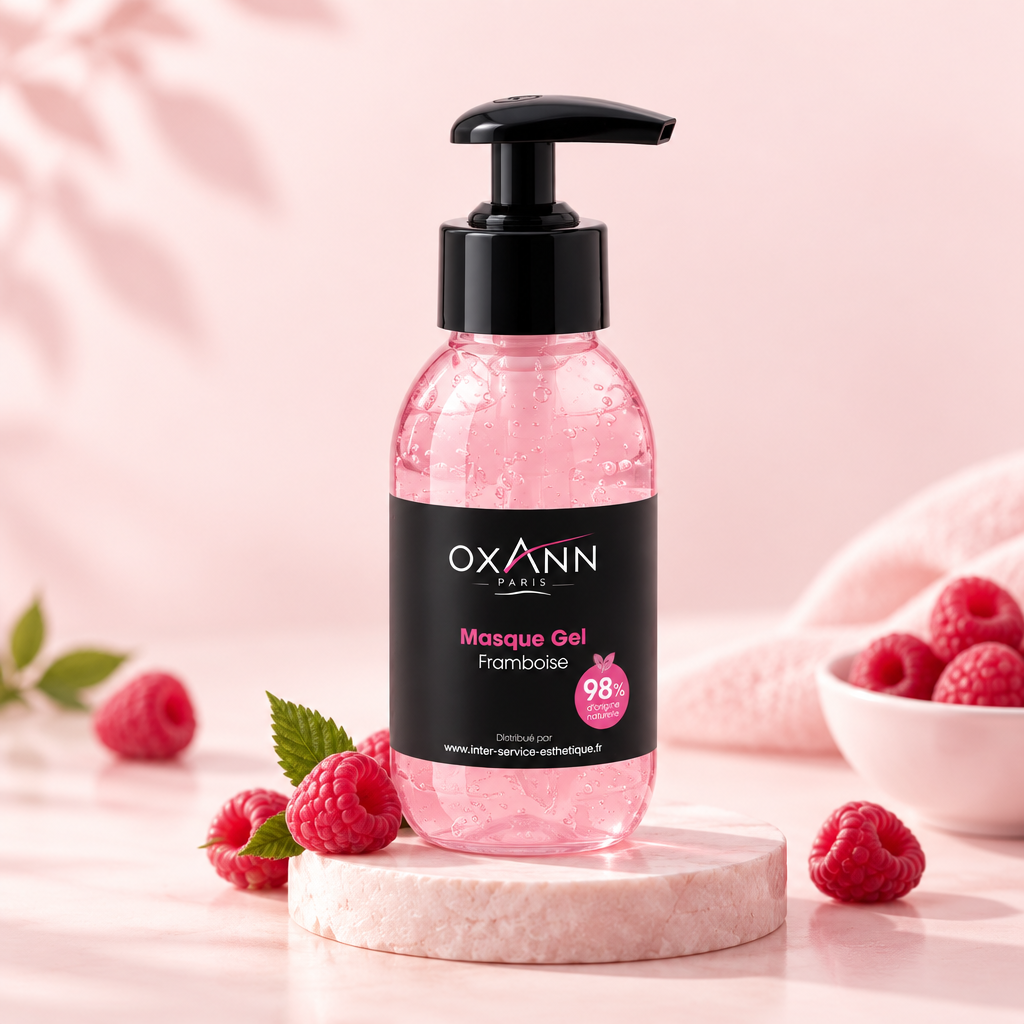 Masque gel détente framboise revente
