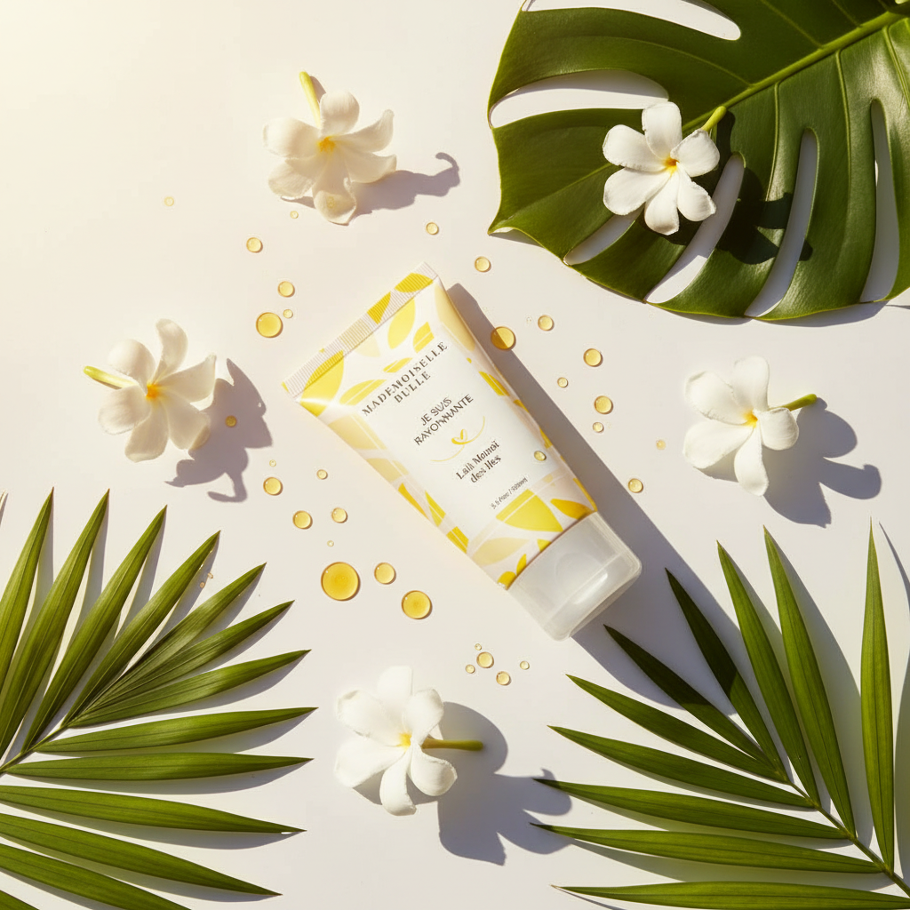 Lait corps tropical fleur de monoï