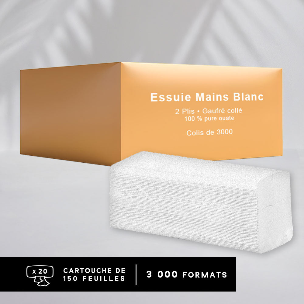 Essuie-mains gaufrés