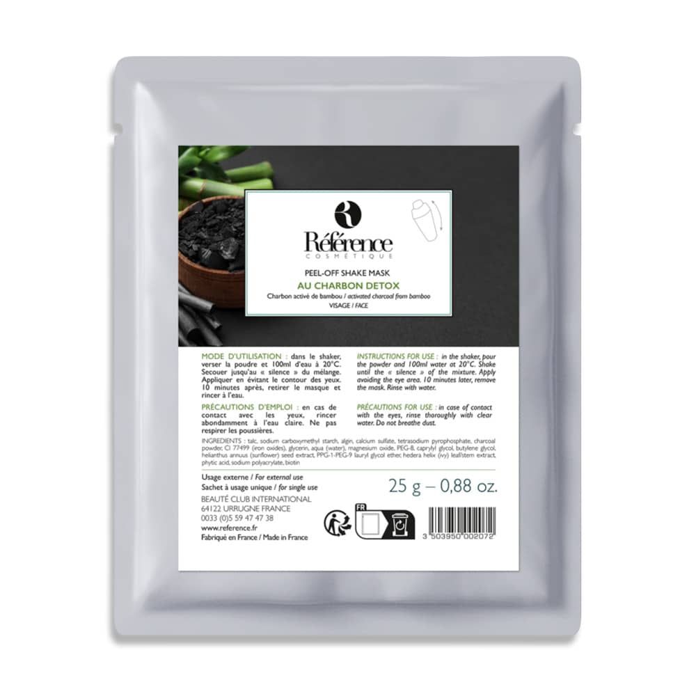 Masque peel off charbon détox