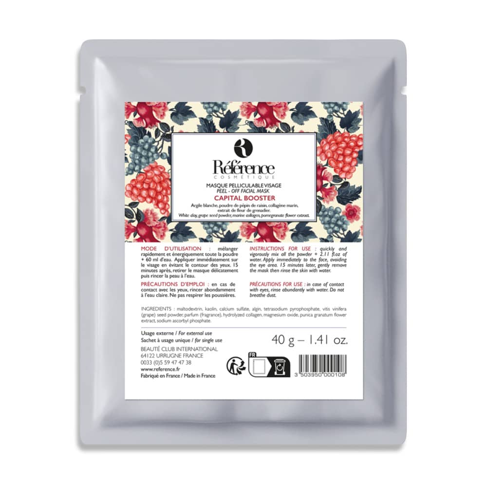 Masque peel off capital booster