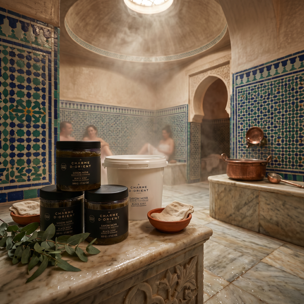 Savon noir senteurs du hammam