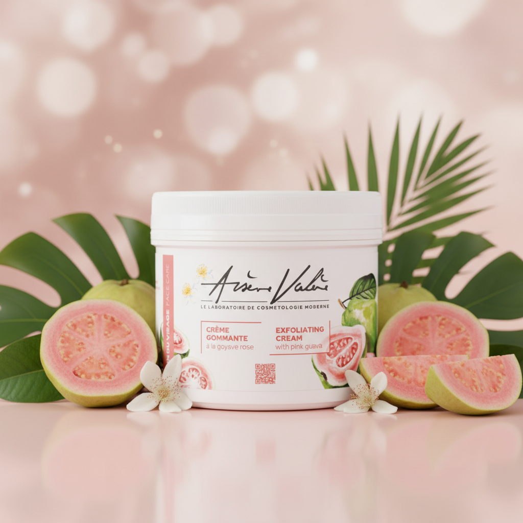 Crème gommante goyave rose revente
