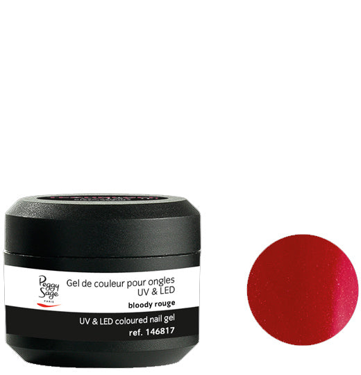 GEL UV BLOODY ROUGE 5 G