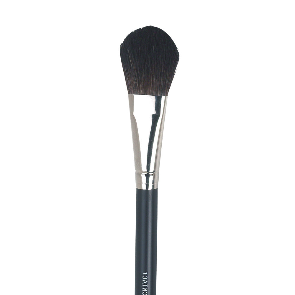 Pinceau blush plat bombé