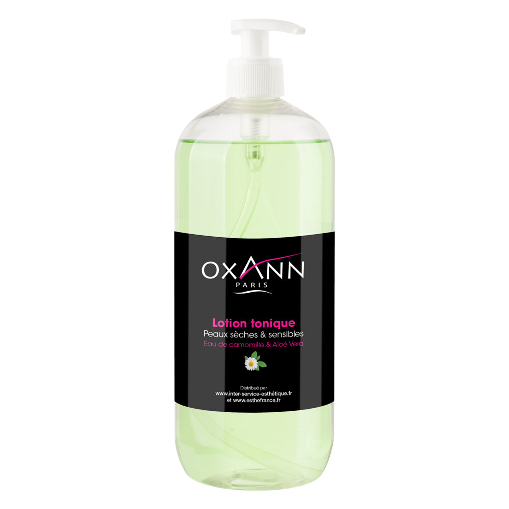 Lotion tonique aloe vera et camomille peaux sèches