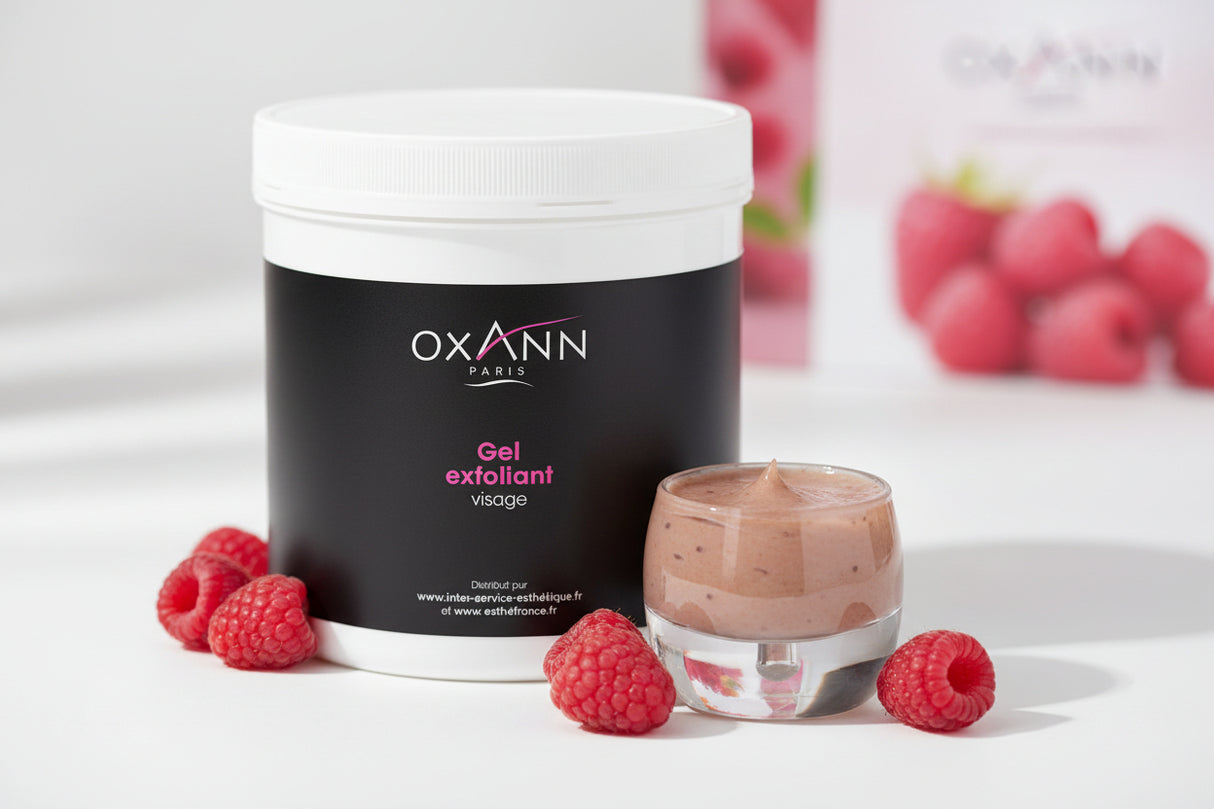Gel exfoliant visage framboise