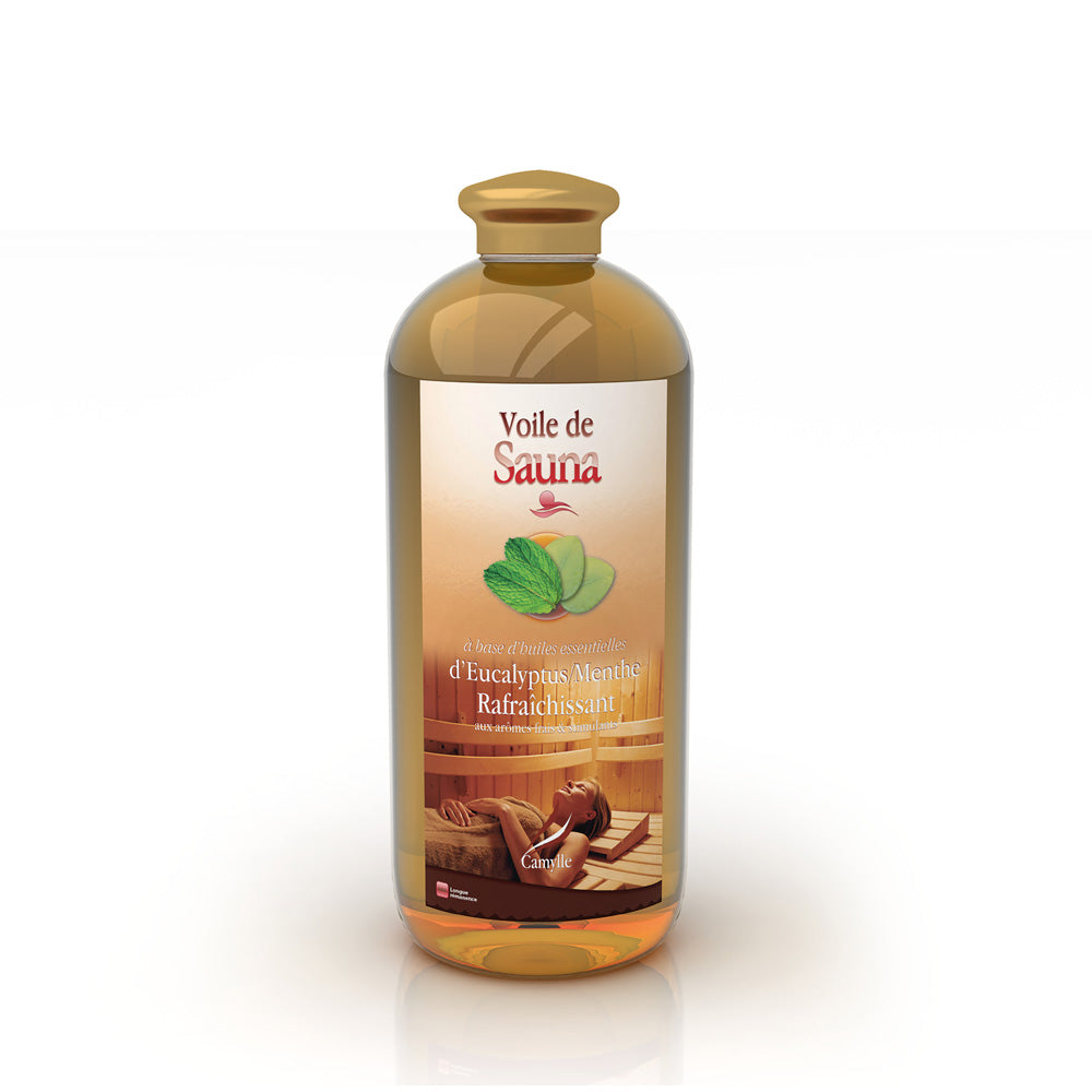 Voiles de sauna Eucalyptus-Menthe