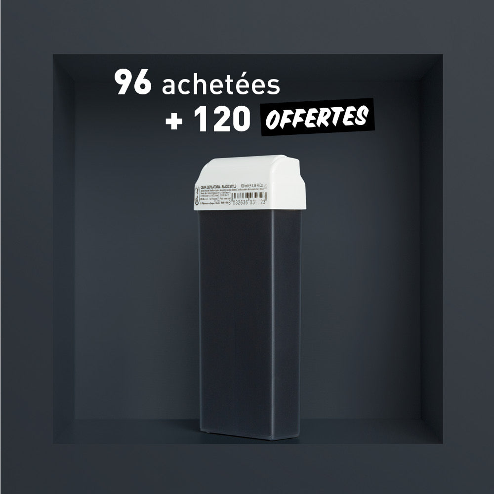 Cire Black Silver noire en cartouche 100ml