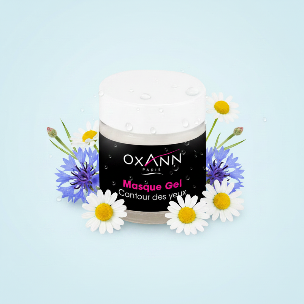 Masque gel contour yeux et lèvres