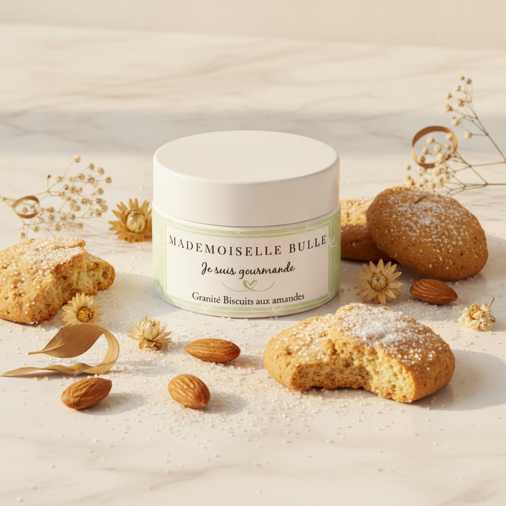 Gommage biscuit amandes revente