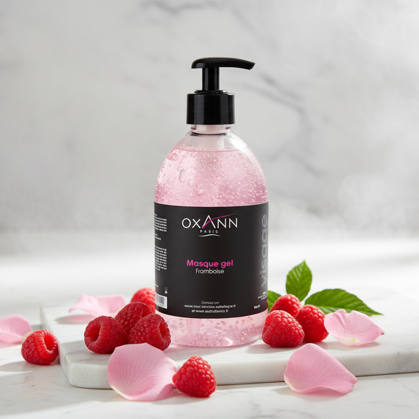 Masque hydratant gel détente framboise