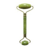 Masseur visage en pierre de jade-VERT + HOUSSE