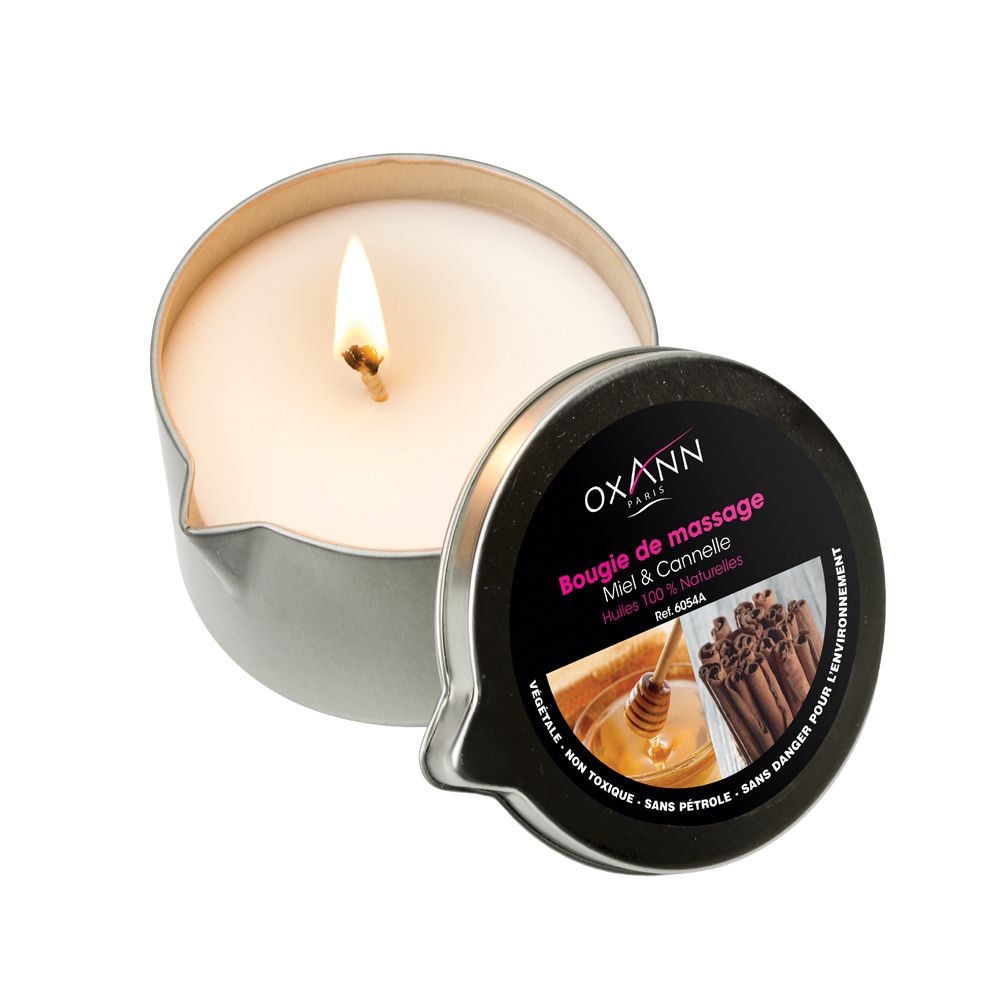 Bougies de massage  Oxann 100% Naturelle