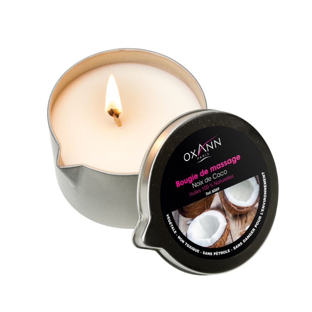 Bougies de massage  Oxann 100% Naturelle