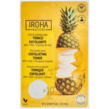 Disques coton pré-imprégnés tonique exfoliant x10