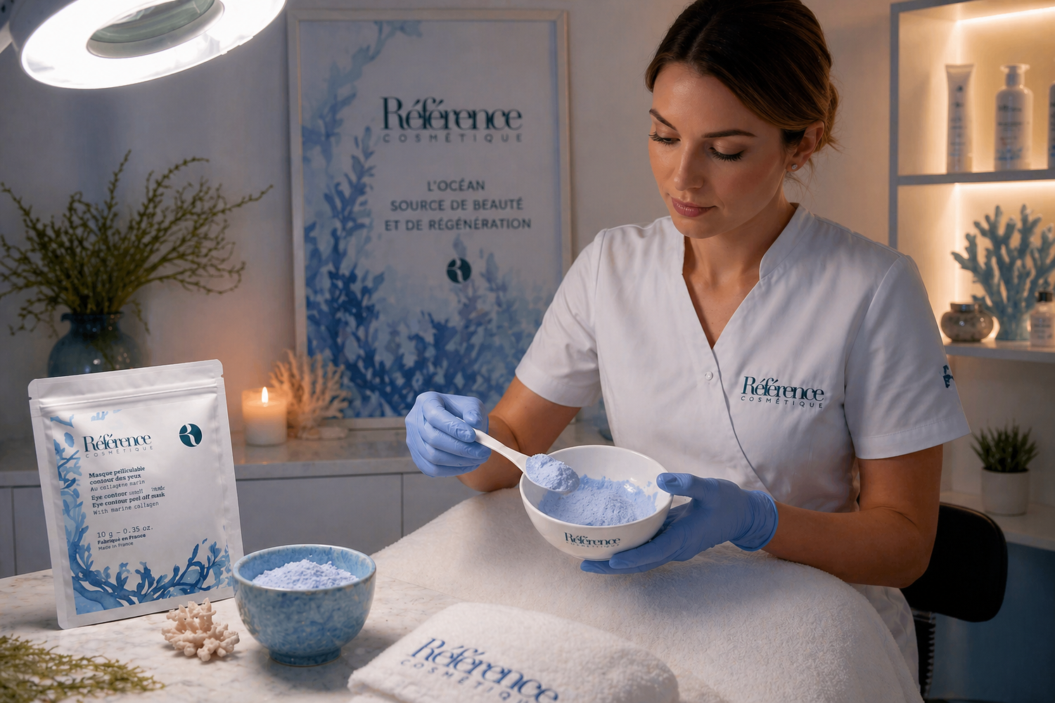Masque peel off jeunesse contour yeux