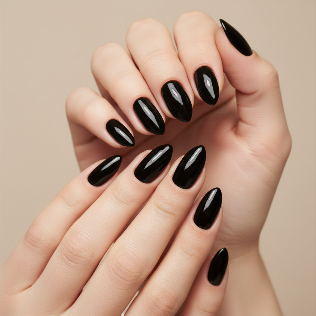 Lady in black