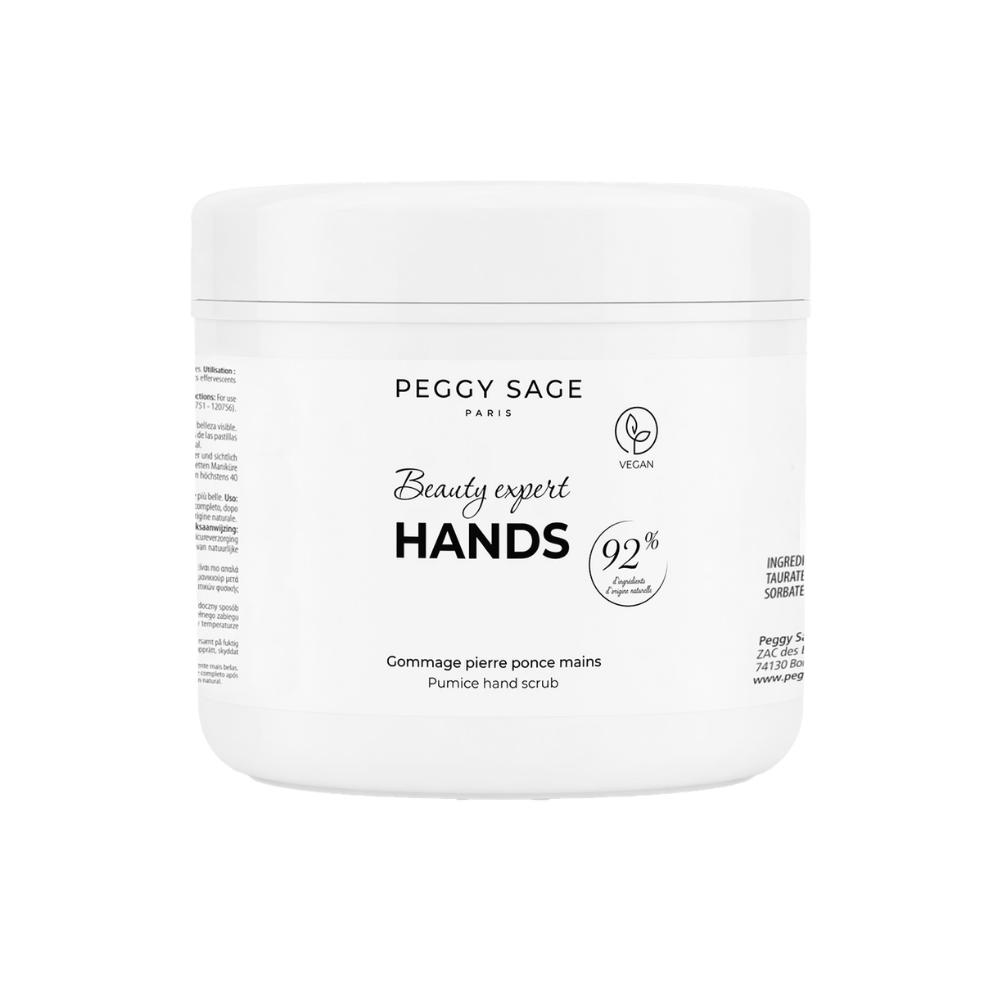 Gommage  pierre ponce pour les mains