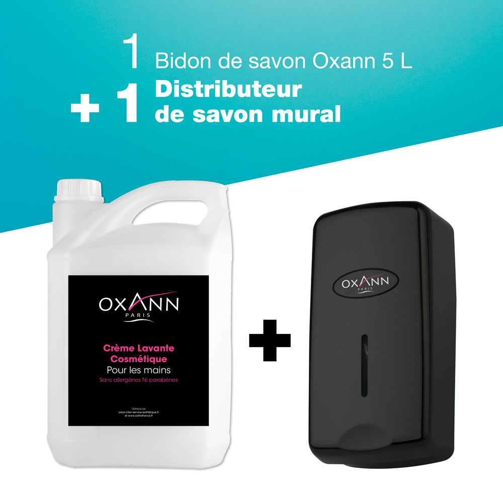 1 bidon creme lavante + 1 distributeur de savon