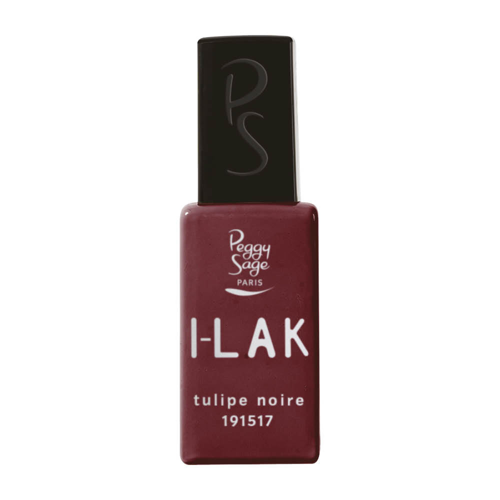 Soak Off Gel Polish - I-LAK  tulipe noire