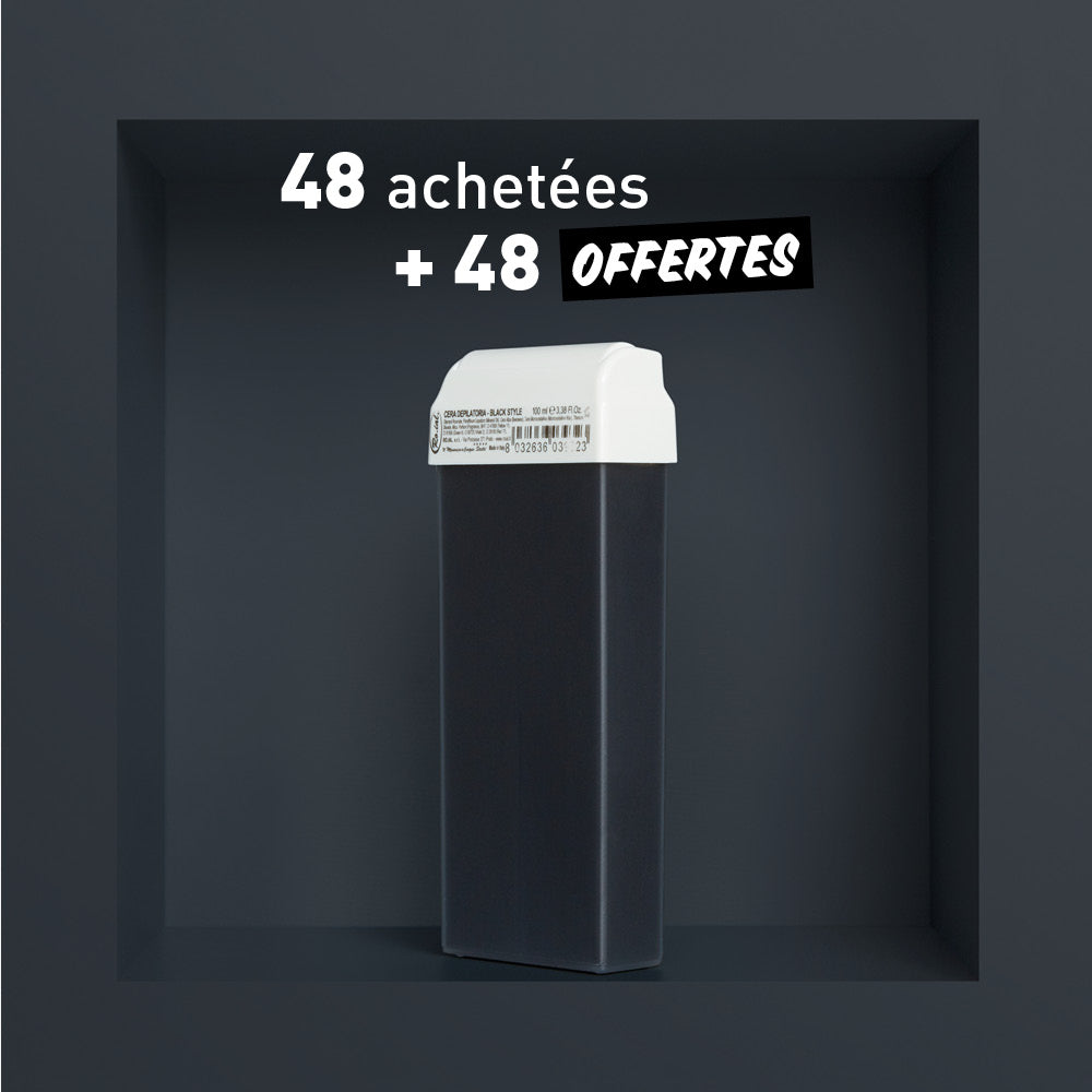 Cire Black Silver noire en cartouche 100ml