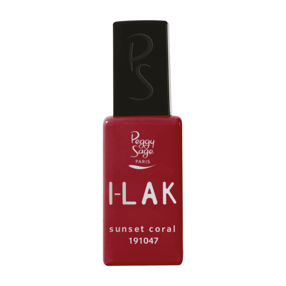 Soak Off Gel Polish - I-LAK  Sunset coral