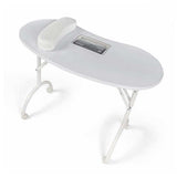 Table manucure pliante avec aspirateur